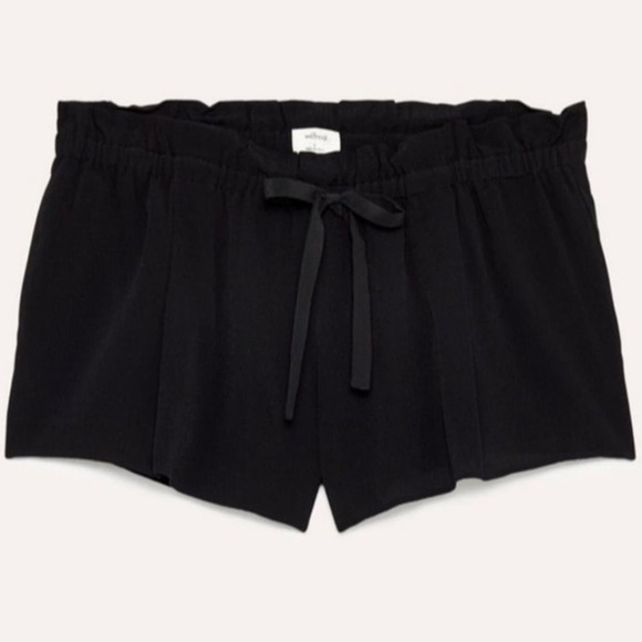 Aritzia Wilfred Short Montrouge Black Size Medium‎ - Picture 1 of 9